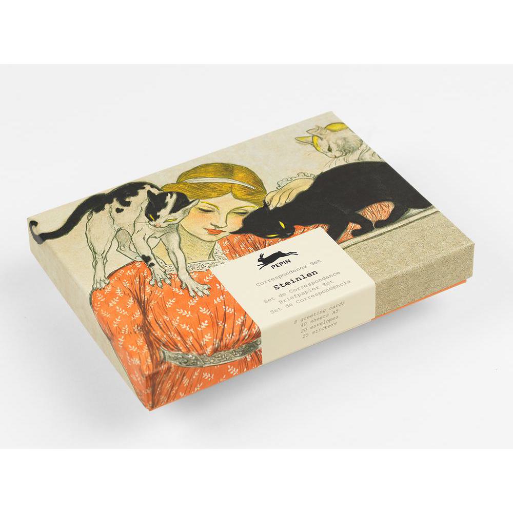 Pepin Artists, Stationery, Gifts, Pepin Press, Correspondence Set, Steinlen, 759837